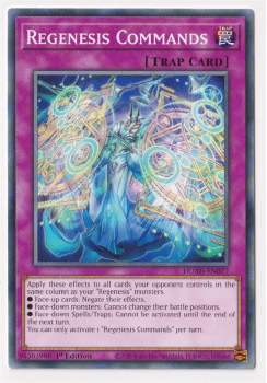 Regenesis Commands (Common) single card from Yu-Gi-Oh!