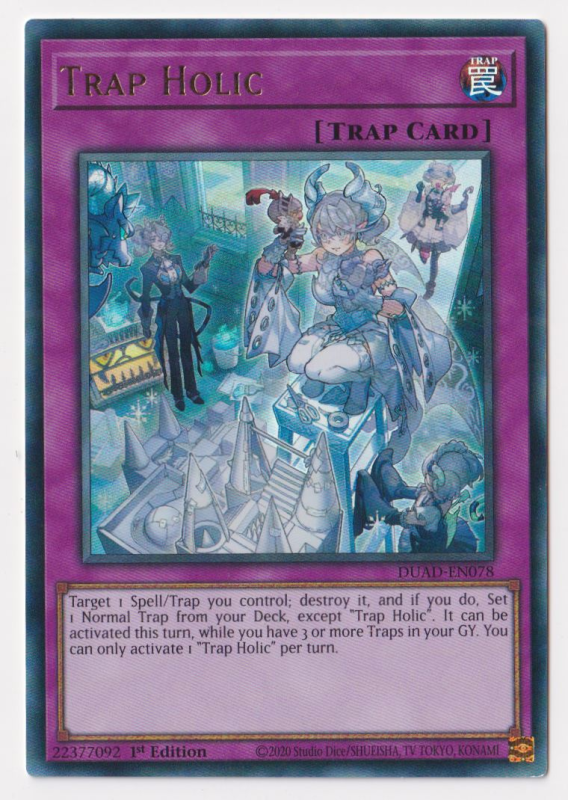Trap Holic (Ultra Rare) : DUAD-EN078 - Yu-Gi-Oh! Single Card