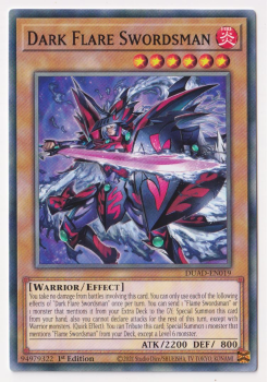 Dark Flare Swordsman (Common) single card from Yu-Gi-Oh!
