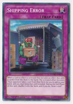 Shipping Error (Common) single card from Yu-Gi-Oh!