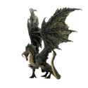 D&D Icons of the Realms: Adult Black Dragon Premium Figure
