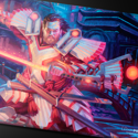 Ultra Pro Commander Series Three Color Wedge Black Stitched Playmat Isshin - Image 2