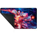 Ultra Pro Commander Series Three Color Wedge Black Stitched Playmat Isshin - Image 3