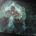 Ultra Pro Commander Series Three Color Wedge Black Stitched Playmat Myrkul - Image 2