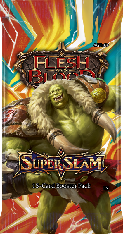 flesh and blood super slam booster box Super Slam delivers the ultimate show Super Slam Pre-Release Events -