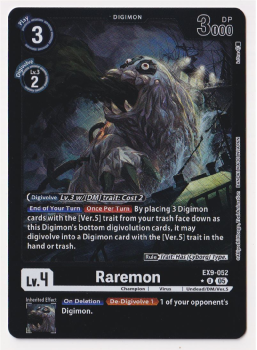 Raremon (ALTERNATIVE ART) single card from Digimon Card Game