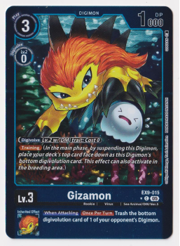 Gizamon (ALTERNATIVE ART) single card from Digimon Card Game
