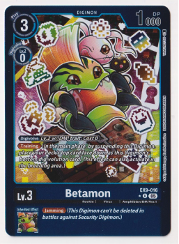 Betamon (ALTERNATIVE ART) single card from Digimon Card Game