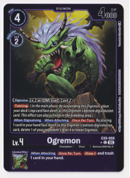 Ogremon (ALTERNATIVE ART) single card from Digimon Card Game