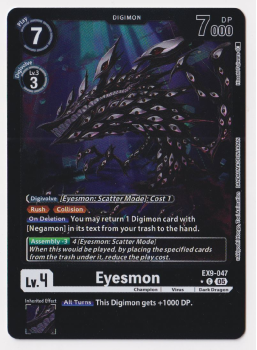 Eyesmon (ALTERNATIVE ART) single card from Digimon Card Game