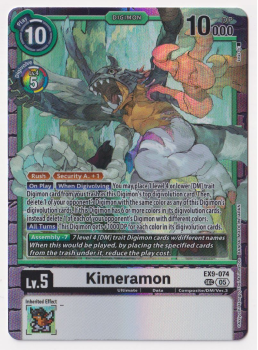 Kimeramon single card from Digimon Card Game