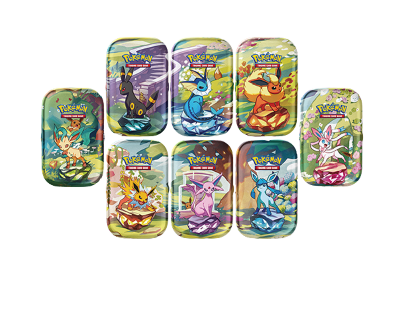 Pokemon | Prismatic Evolutions | Mini Tin | Chaos Cards