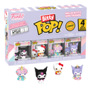 Pop! Bitty Pop Hello Kitty and Friends - Kuromi 4 Pack