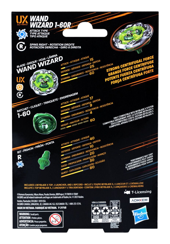 Beyblade X Wand Wizard 1-60R UX | Chaos Cards