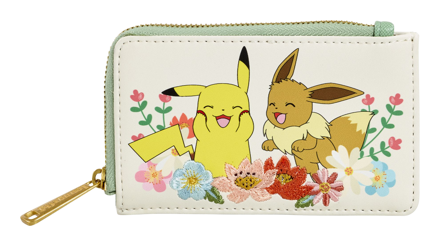 Loungefly - Pokemon Pikachu & Eevee Floral Wallet