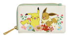 Loungefly - Pokemon Pikachu & Eevee Floral Wallet