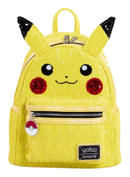Loungefly - Pokemon Sequin Pikachu Mini Backpack