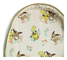 Loungefly - Pokemon Pikachu & Eevee Floral Mini Backpack - Image 2