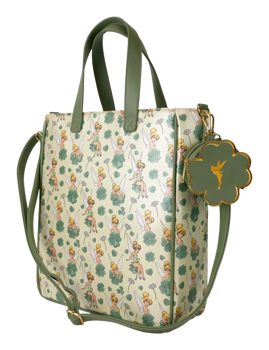 Loungefly - Tinker Bell 4 Leaf Clover Tote Bag