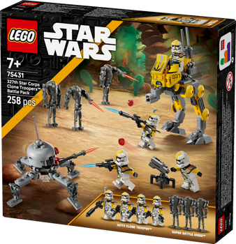 LEGO&reg; Star Wars 327th Star Corps Clone Troopers Battle Pack (75431)