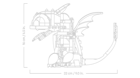 LEGO&reg; Icons How to Train Your Dragon: Toothless (10375) - Image 8