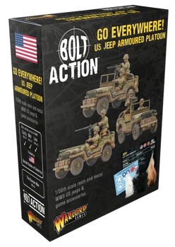 Bolt Action - Go Everywhere! US Jeep Armoured Platoon