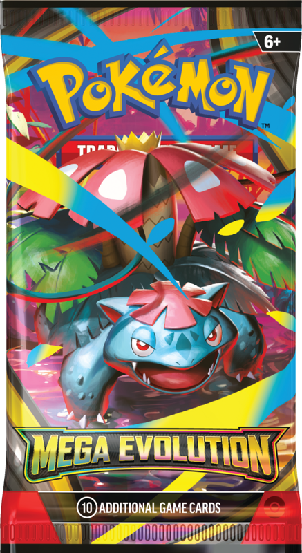 Pokemon Mega Evolution Booster Pack (10 Cards)