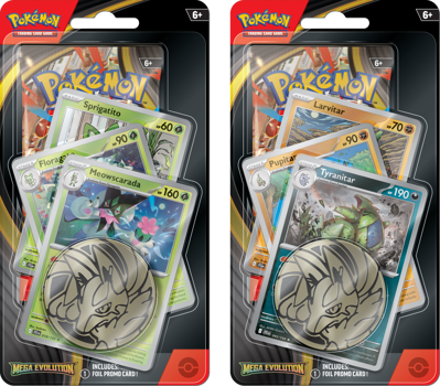 Pokemon Mega Evolution Premium Checklane Blister Set of 2