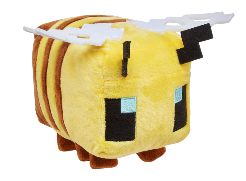 Minecraft Movie Bee Plush Toy Chaos Cards