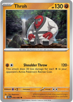 Throh single card from Pokemon