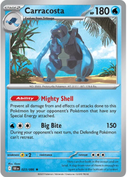 Carracosta single card from Pokemon