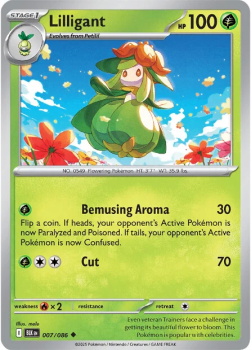 Lilligant single card from Pokemon