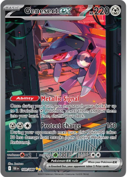 Genesect ex single card from Pokemon