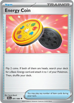 Energy Coin single card from Pokemon