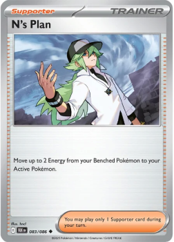 N's Plan single card from Pokemon