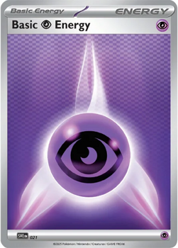 Basic Psychic Energy (REVERSE HOLO) : SCARLET AND VIOLET - Pokemon Single Card