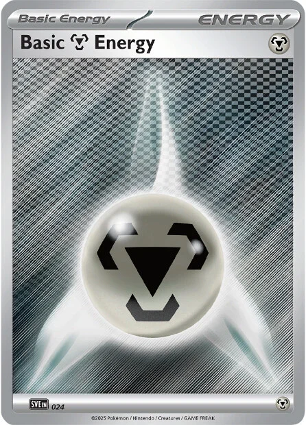 Basic Metal Energy : SCARLET AND VIOLET - Pokemon Single Card