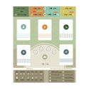 Earth - Set of 10 Playmats - Image 2