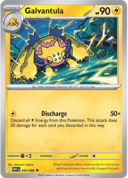 Galvantula single card from Pokemon