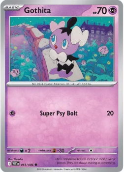 Gothita single card from Pokemon