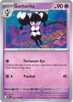 Gothorita single card from Pokemon