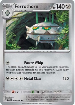 Ferrothorn single card from Pokemon