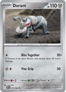 Durant single card from Pokemon