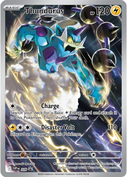Thundurus SVP209 - Pokemon Single Promotional Card