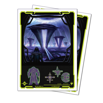 Ultra Pro Edge of Eternities 105ct Apex Deck Protector Sleeves Susur Secundi, Void Altar
