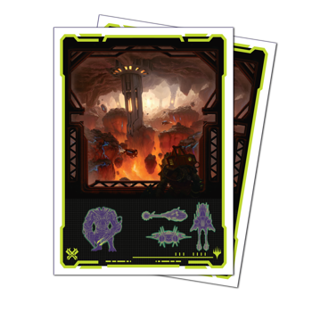 Ultra Pro Edge of Eternities 105ct Apex Deck Protector Sleeves Kavaron, Memorial World