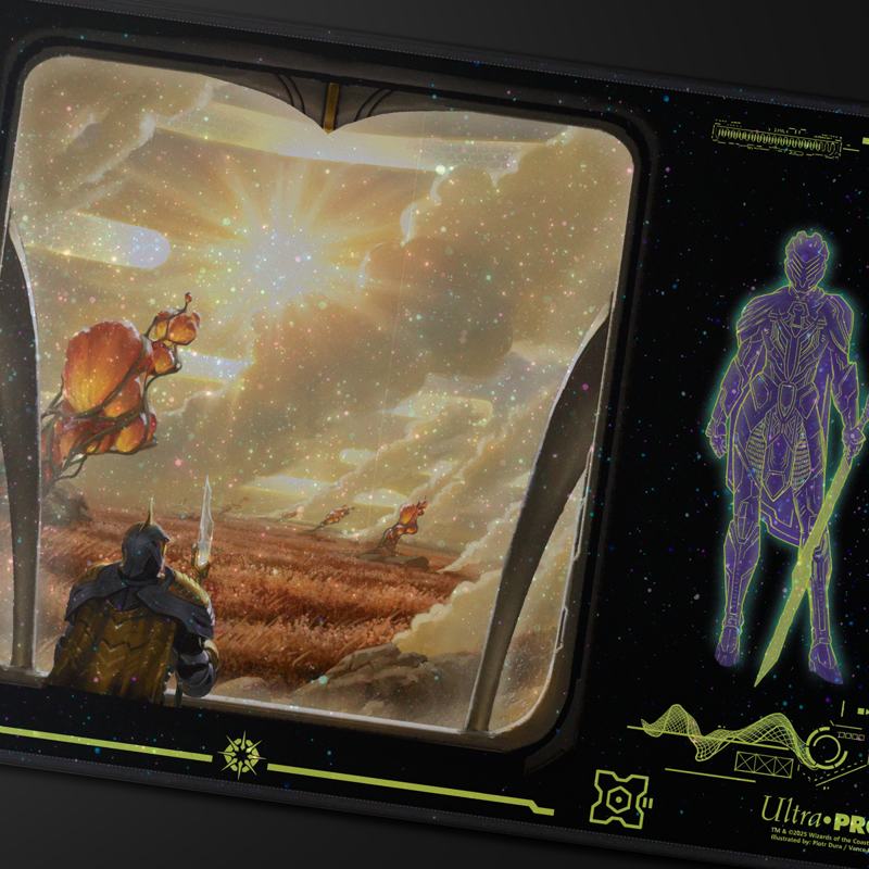 Fallout Z Holofoil Gaming Mat For Magic The Gathering Cards Ultra