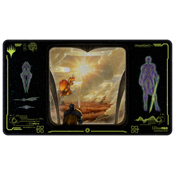 Ultra Pro Edge of Eternities Holofoil Playmat Adagia, Windswept Bastion