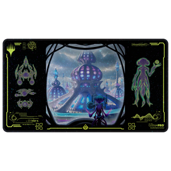 Ultra Pro Edge of Eternities Holofoil Playmat Uthros, Titanic Godcore
