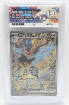 Greninja EX (ILLUSTRATION) : SVP132 BLACK STAR PROMO - ACE GRADING Graded Card - 10 GEM MINT